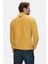 Cornıng Sarı Yarım Fermuarlı Nakışlı Polar Standard Fit Erkek Sweatshirt 3