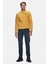 Cornıng Sarı Yarım Fermuarlı Nakışlı Polar Standard Fit Erkek Sweatshirt 4