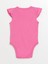 Bisiklet Yaka Basic Kız Bebek Çıtçıtlı Body 2'li 2