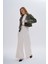 Kadın Hakiki Deri Olive Deri Mont 616 Z-4011 Bn Derımont SK24/25 Olıve 2