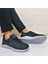 Olego Pu Siyah Comfort Atom Taban Rahat Spor Ayakkabı 3