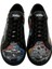 Kadın Vegan Deri Siyah Sneakers - Living in a Vintage Dream Tasarım 1