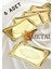 Sadece 6 Tepsi Seti 6 Adet Tek Kişilik Kahve Sunumluk Metal Damat Söz Tepsisi Gold 6 Tepsi 4