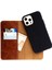 - Apple iPhone 13 Pro Max - Kılıf 360 Full Koruma Kapakli Kartlikli Kart Bölmeli Hakiki Deri Multi Cüzdan Kilif - Lacivert 9