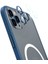 - Apple iPhone 13 Pro - Kılıf Kablosuz Şarj Destekli Magsafe Mokka Kapak - Koyu Mor 9