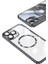 - Apple iPhone 13 Pro - Kılıf Wireless Şarj Özellikli Sert PC Riksos Magsafe Kapak - Siyah - T24780 7