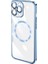 - Apple iPhone 13 Pro - Kılıf Wireless Şarj Özellikli Sert PC Riksos Magsafe Kapak - Siyah - T24780 8