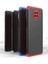 - Xiaomi Redmi Note 9 Pro - Kılıf Parmak izi Yapmayan 3 Parça Ays Kapak - Mavi - T14695 6