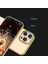 - Apple iPhone 13 Pro Max - Kılıf Arkası Şeffaf Kenarları Renkli Pixel Kapak - Gold - T18967 8
