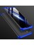 - Samsung Galaxy A81 (Note 10 Lite) - Kılıf Parmak izi Yapmayan 3 Parça Ays Kapak - Siyah-Kırmızı - T13998 5