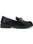 Kadın Vegan Siyah Kroko Loafer Ayakkabı 817 01 Bn Ayk SK24-25 Sıyah Kroko 1