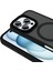- Apple iPhone 16 Pro Max - Kılıf Mat Arka Yüzey Wireless Şarj Özellikli Flet Magsafe Kapak - Pembe 4
