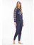 L40308W Snowcute Yılbaşı Temalı Pijama Takımı 2
