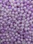 50gr 8mm Lila / Mor Ebruli Sedefli Janjanlı Pastel İnci Boncuk,takı,hobi,çanta Boncuğu (~200 Adet) 2