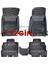 Jeep Wrangler Unlimited Jk 4-Kapı 2014 3D Havuzlu Paspas Siyah 1