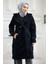 Duha Tesettür Peluş Kap 1218 - Siyah 4
