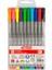 | Renkli Fineliner Seti, 0.4 mm Fiber Uçlu - Kokusuz Su Bazlı Çizim Kalemi, 10'lu Renkli Set 1