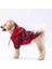 Kırmızı Dijon Köpek Mont Köpek Yağmurluk Köpek Kıyafeti Köpek Elbisesi 3