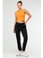 Hardal Slim Fit Pamuklu Açık Yaka Crop Top Kaşkorse Kadın Tişört SF-0751 3