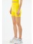 Sarı Slim Fit Yüksek Bel Toparlayıcı Seamless Kadın Tayt SSE0001 2