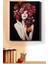 Sayılarla Boyama Seti Kasnaklı Çiçek Saçlı Kadın 10 60 x 75 cm 1
