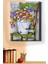 Sayılarla Boyama Seti Kasnaklı Yeşil Sandalye ve Çiçekler 70 x 90 cm 1
