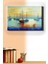 Sayılarla Boyama Seti Kasnaklı Yelkenliler Molada 60 x 75 cm 1