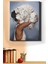 Sayılarla Boyama Seti Kasnaklı Kadınlar Çiçektir 60 x 75 cm 1