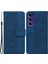 Samsung Galaxy S24 Fe Pu Deri Cüzdan Telefon Kapak Kabuğu (Yurt Dışından) 1