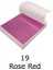 Varak Kaplama Yaprak Metalik Folyo 9X9CM 10LU 19 Rose Red R5799F-19 1