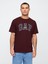 Erkek Bordo Gap Logo T-Shirt 1