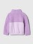 Kız Bebek Lila Gap Logo Geri Dönüştürülmüş Sherpa Sweatshirt 2