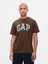 Erkek Kahverengi Gap Logo T-Shirt 1