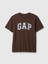 Erkek Kahverengi Gap Logo T-Shirt 2