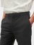 Erkek Siyah Yün Karışımlı Straight Fit Pantolon 3