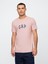 Erkek Pembe Gap Logo T-Shirt 1