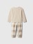 Bebek Bej Gap Logo Brannan Bear Pijama Takımı 2
