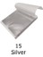 Varak Kaplama Yaprak Metalik Folyo 9X9CM 10LU Paket 15 Silver R5799F-15 1