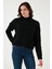 Slim Fit Dik Yaka Kazak Kadın Kazak 24K0116K1 3