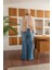 1152- Denim Bol Paça Pantolon Mavi 2