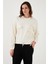 Pamuk Karışımlı Regular Fit Bisiklet Yaka Cepli Sweat Bayan Sweat 24K0102K1 2