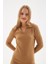 Standart Fit Polo Yaka Fitilli Mini Elbise Bayan Elbise 24K0275K1 3