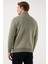 Pamuklu Regular Fit Yarım Fermuarlı Dik Yaka Sweat Erkek Sweat 59052592 5