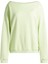 Wde Fleece Coverup A Lıme Kadın Sweatshirt 4