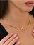 14 K Gold Kaplama 925 Ayar Gümüş Choker Gurmet T Kilit Zincir 5