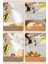 2'set Çift Fonksiyonlu Cam Yağdanlık 550ML Zeytinyağı Sıvıyağ Şişesi Airfryer Sprey Yağlık Sirkelik 2