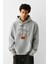 Baskılı Kapşonlu Sweatshirt FM1.109GÖ 1