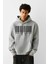 Baskılı Kapşonlu 3 Iplik Sweatshirt FM1.116GÖ 1