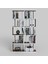 Kenzlife kitaplık raf diba2 cvz 129X080x19 banyo kiler ofis (m) 1