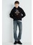 Baskılı Kapşonlu Sweatshirt FM1.109SÖ 1